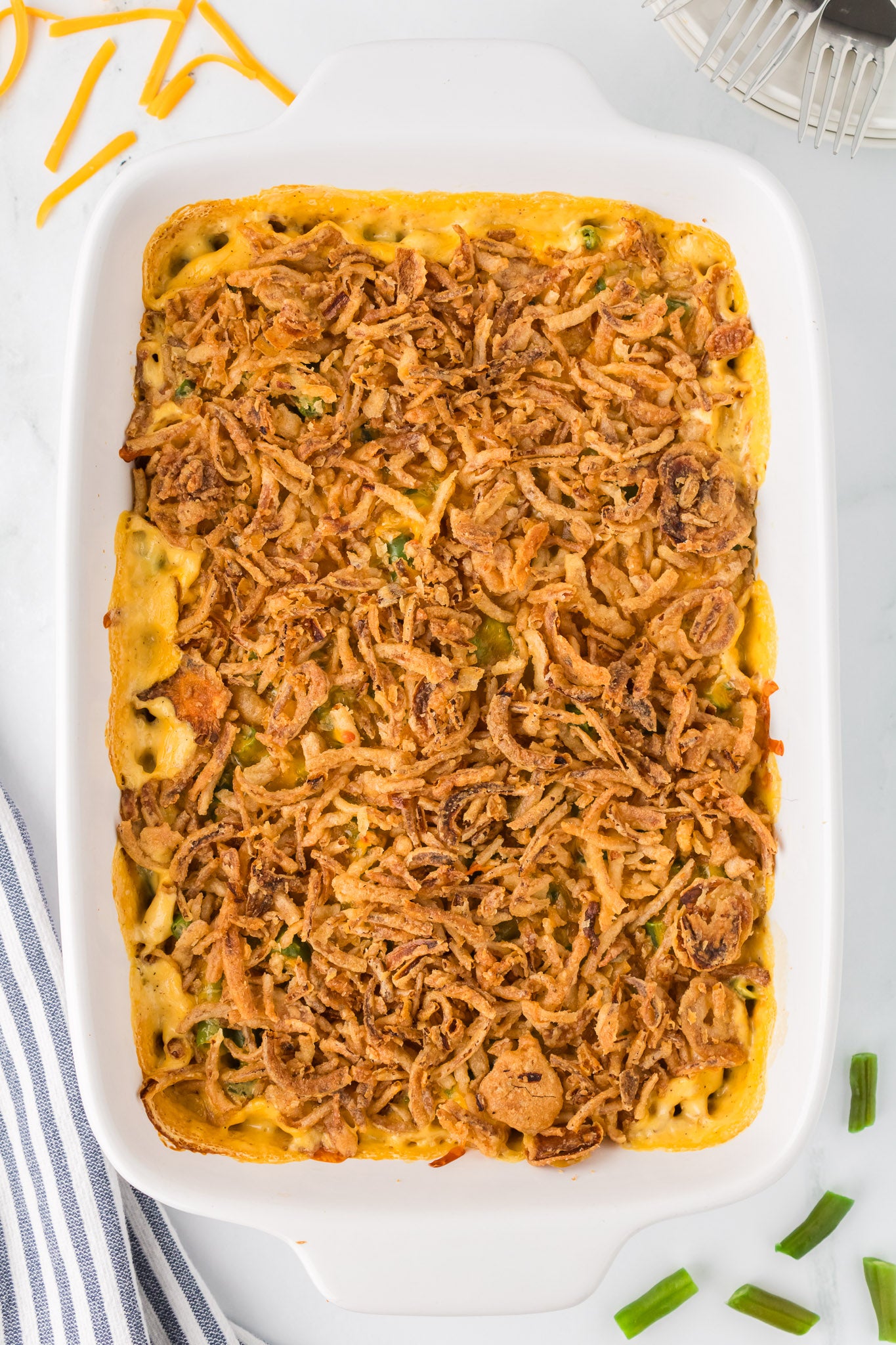 Cheesy Green Bean Casserole