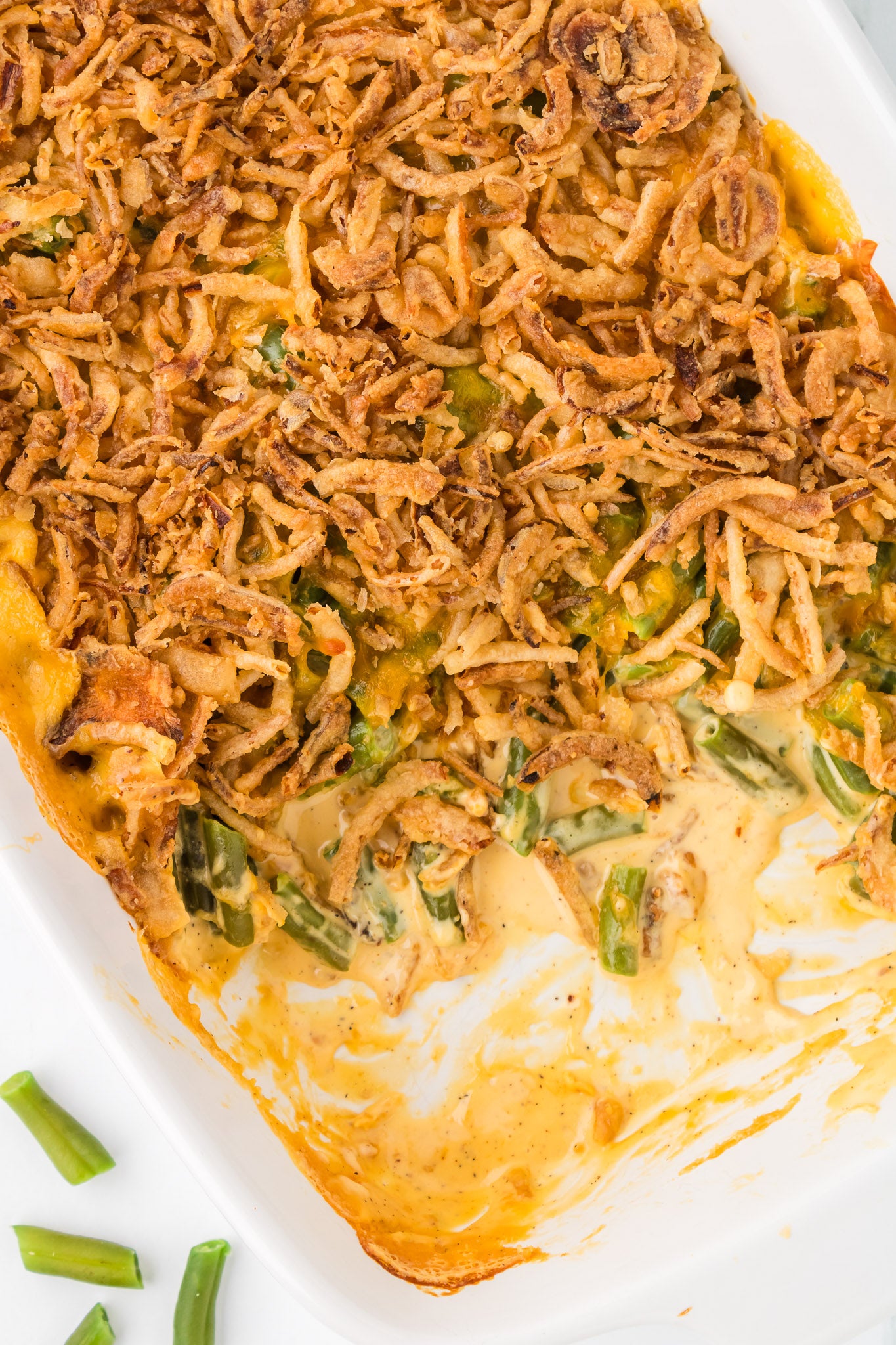 Cheesy Green Bean Casserole