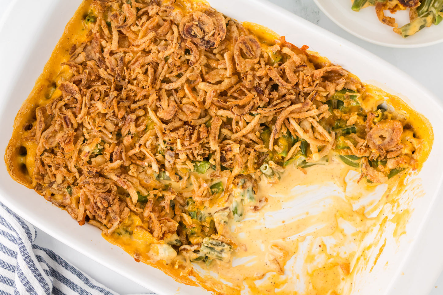 Cheesy Green Bean Casserole