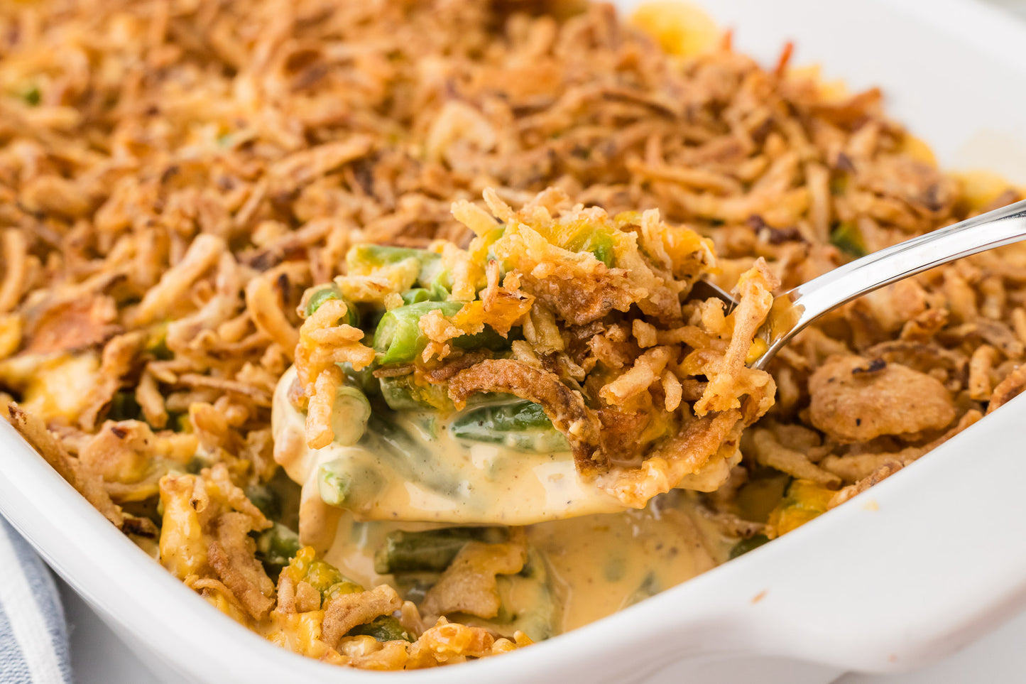 Cheesy Green Bean Casserole