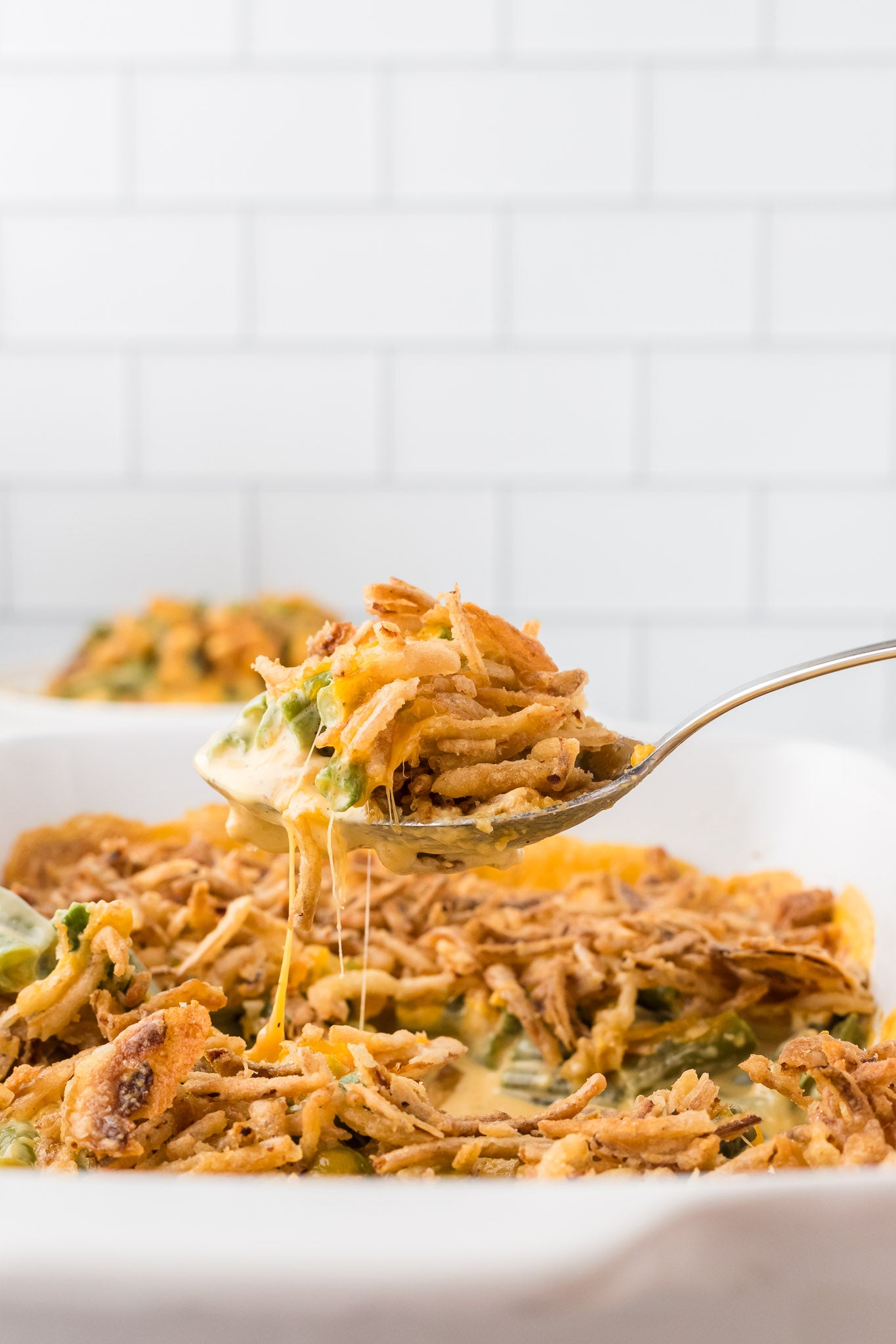 Cheesy Green Bean Casserole