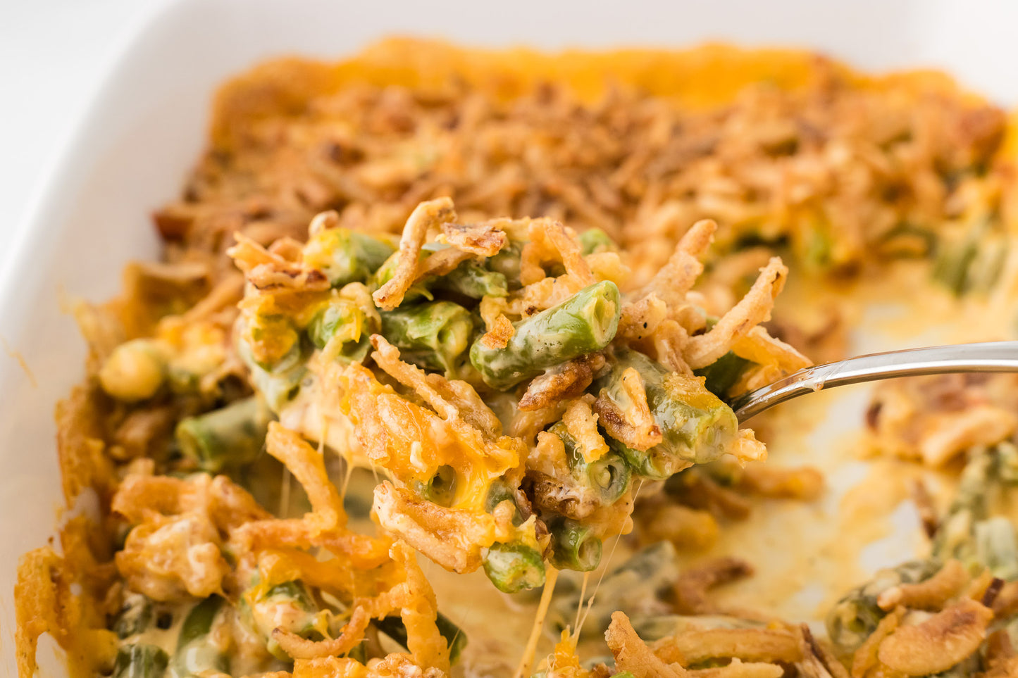 Cheesy Green Bean Casserole