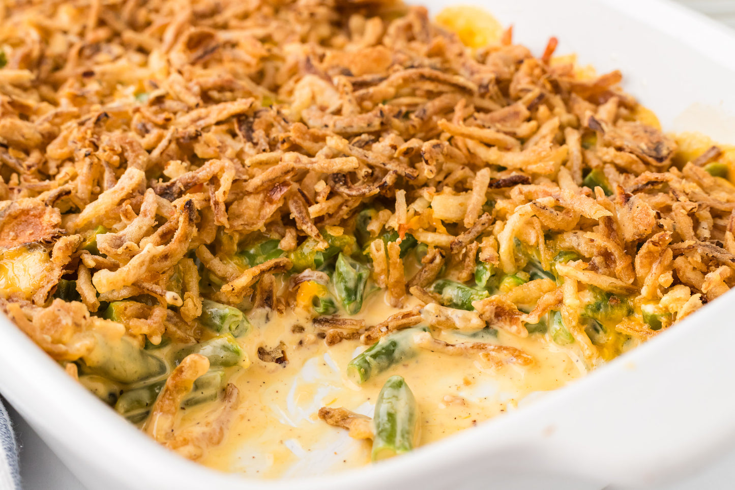Cheesy Green Bean Casserole