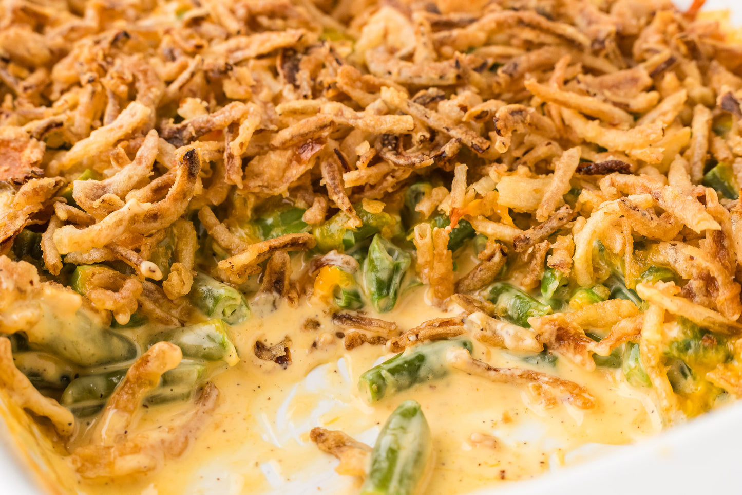 Cheesy Green Bean Casserole