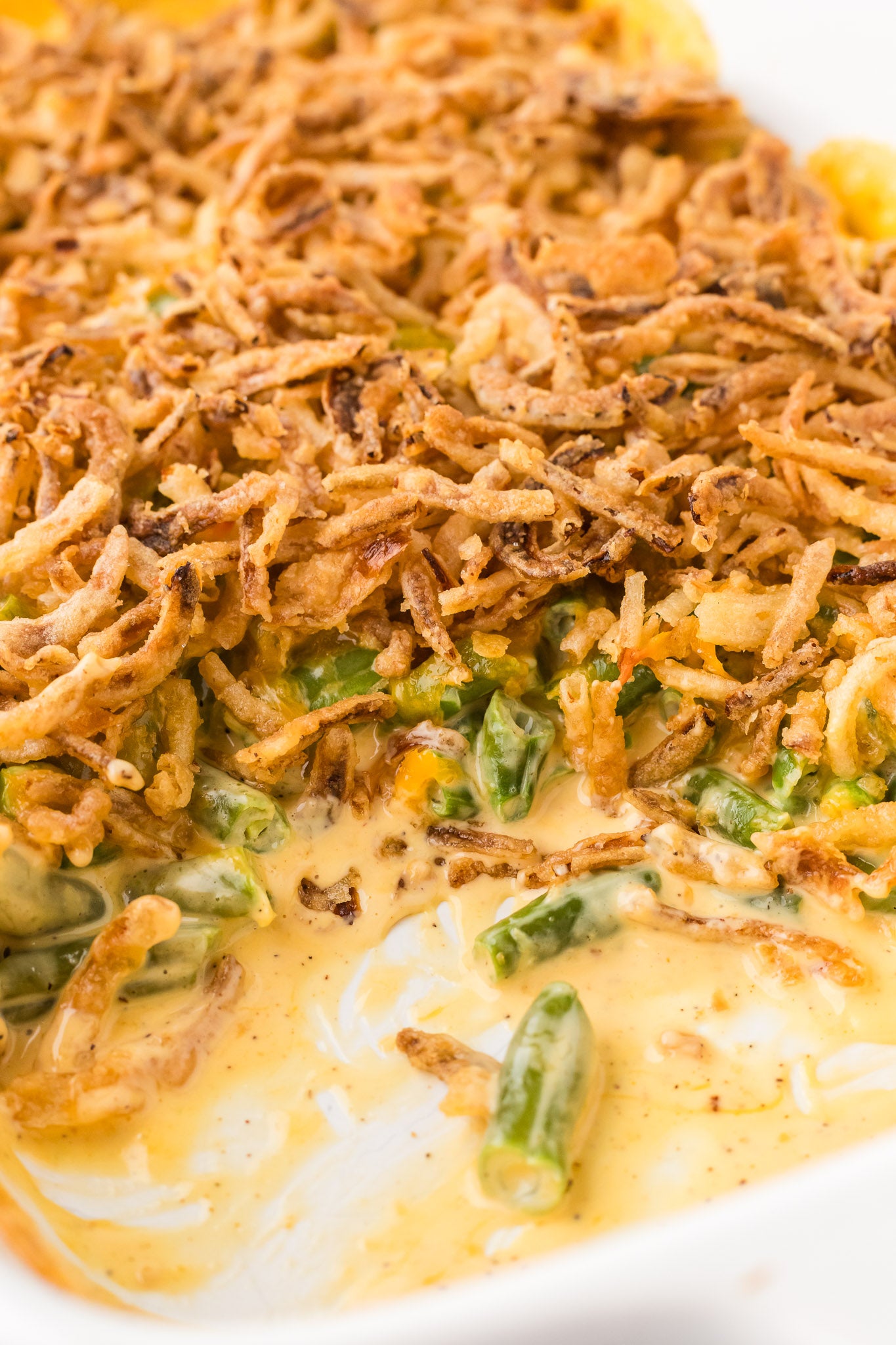 Cheesy Green Bean Casserole