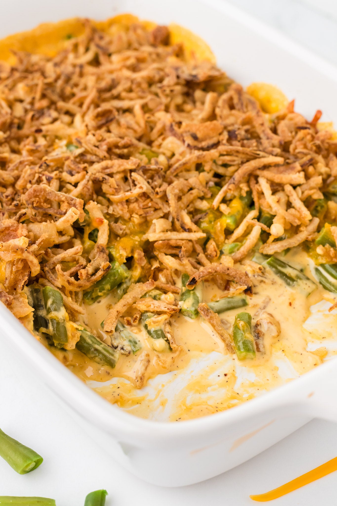 Cheesy Green Bean Casserole