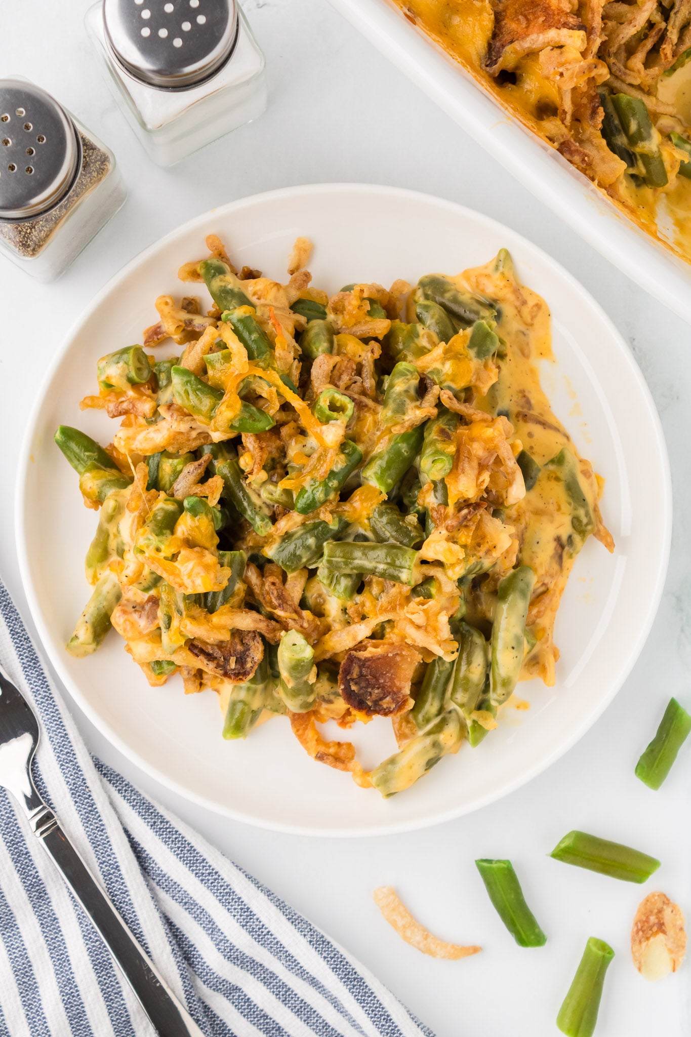 Cheesy Green Bean Casserole