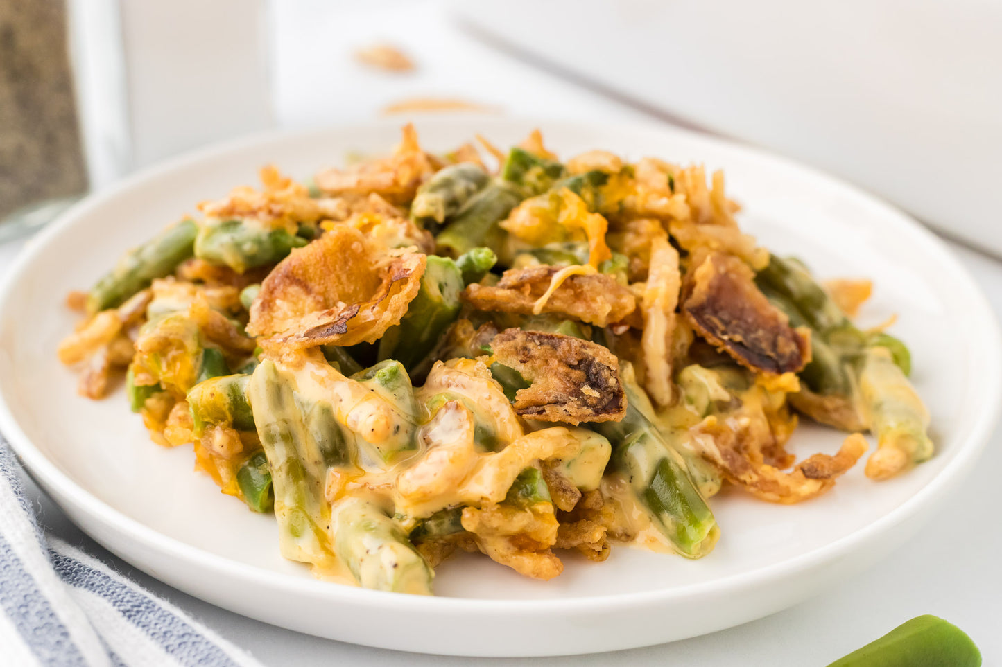 Cheesy Green Bean Casserole