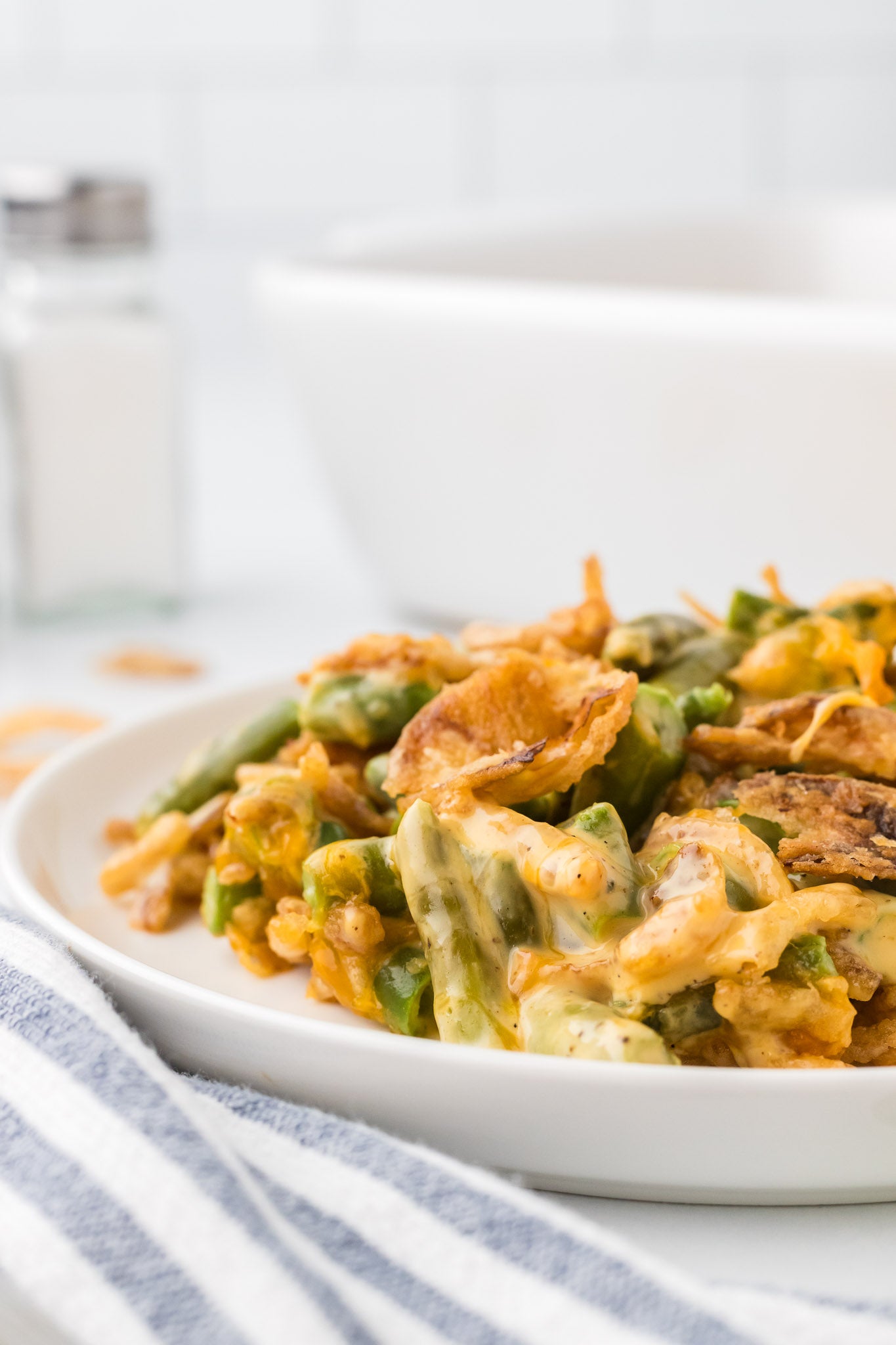 Cheesy Green Bean Casserole