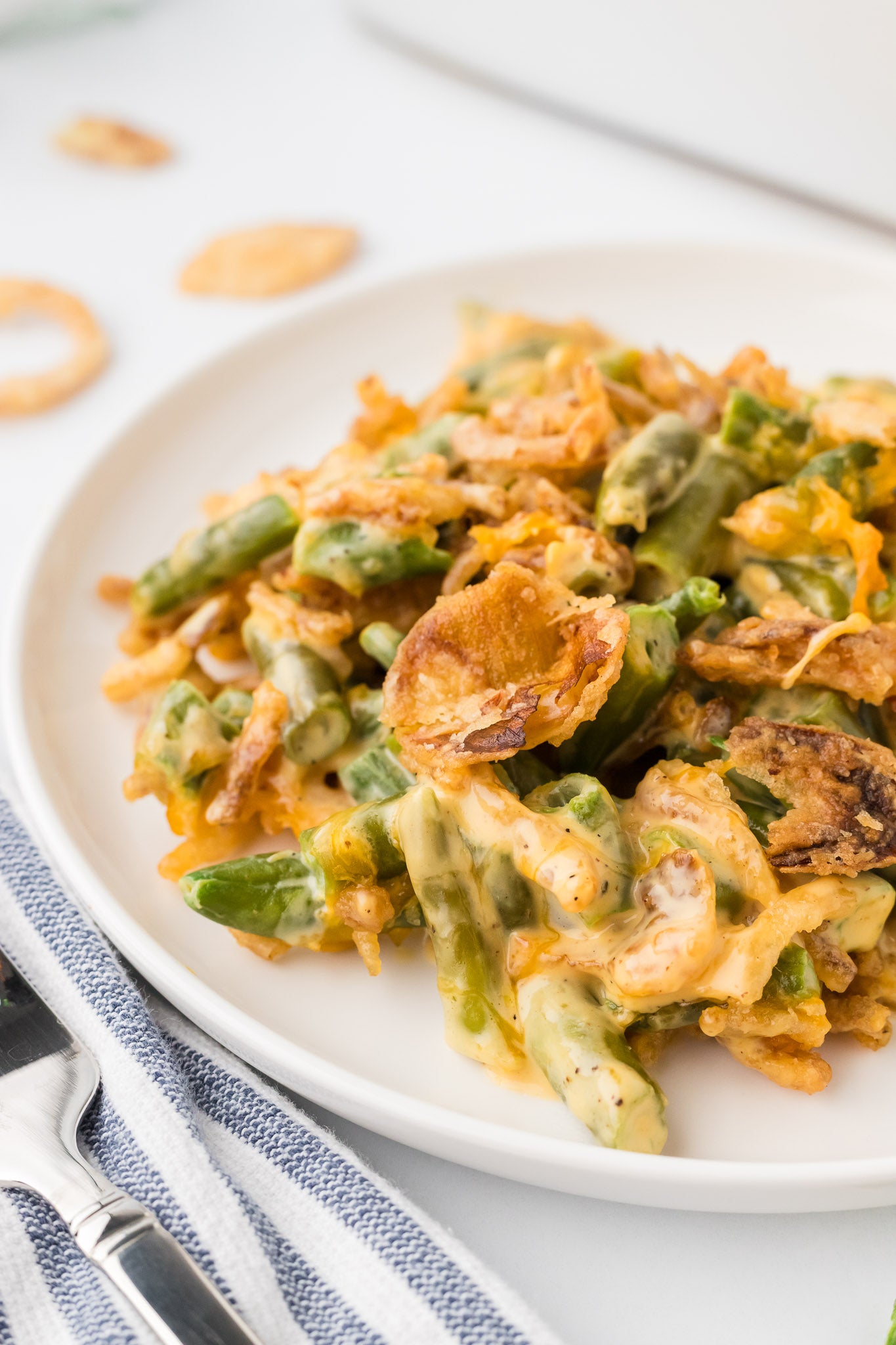 Cheesy Green Bean Casserole