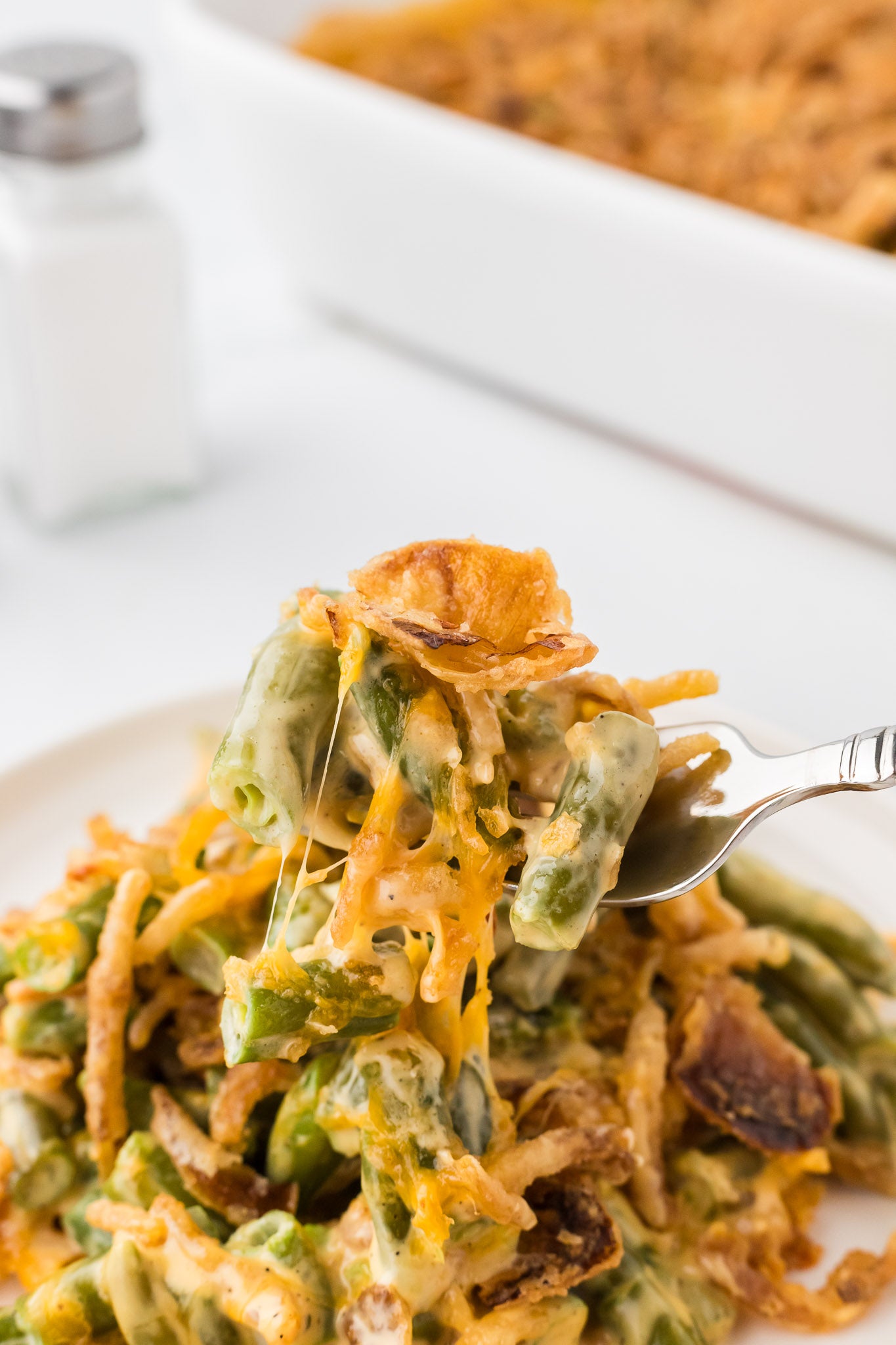 Cheesy Green Bean Casserole