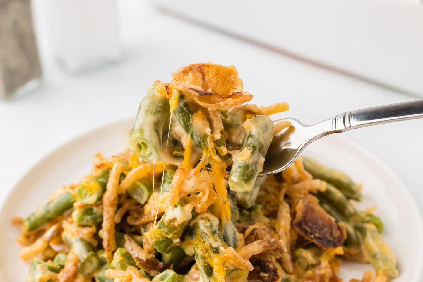Cheesy Green Bean Casserole